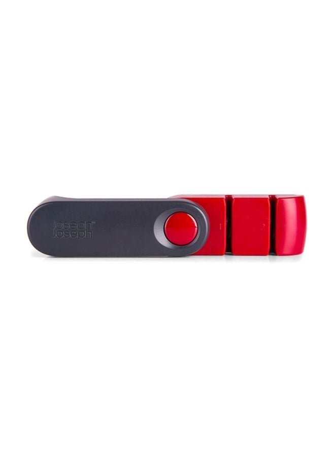 Joseph Joseph Rota Folding Knife Sharpener And Honer Grey/Red 32x32x10cm  - Image 2