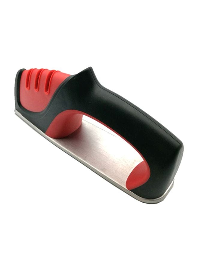 Sharpdo 3-In-1 Knife Sharpener Red/Black/Silver 21.2x5.2x9.5cm - Image 2