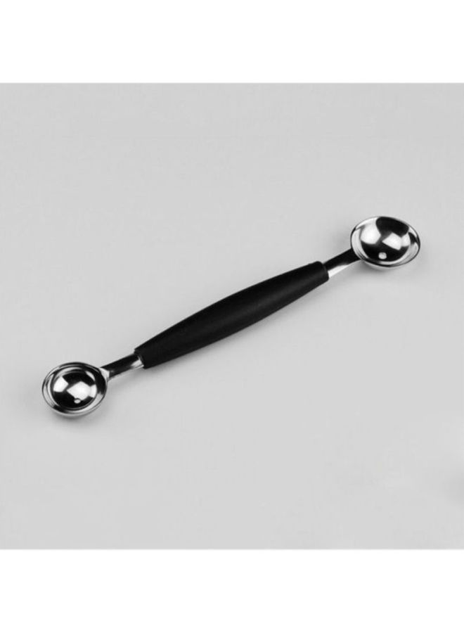 شاربدو ملعقة الحلوى ديج بول متعددة الاستعمالات أسود/ فضي 18x3Ø³Ù†ØªÙŠÙ…ØªØ± - Image 2