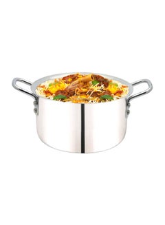 RAJ 10-Piece Aluminium Cooking Pot Set Silver 18, 20, 23, 26, 28cm  - Image 4