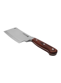 Royalford Chef Knife Wooden Color Handle/Silver 6inch  - Image 2