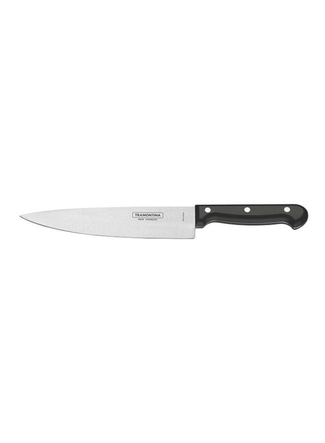 TRAMONTINA Tramontina Ultracorte 7 Inches Chef Knife with Stainless Steel Blade and Black Polypropylene Handle Black/Silver 7inch  - Image 1