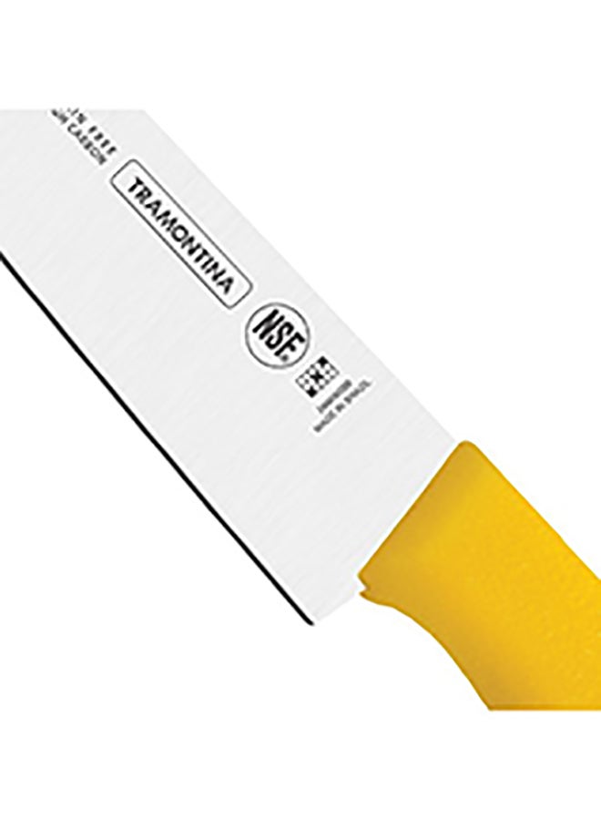 ترامونتينا سكين اللحم أصفر/فضي 10بوصة - Image 3