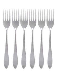 Berger 6-Piece Dinner Fork Set Silver  - Image 1