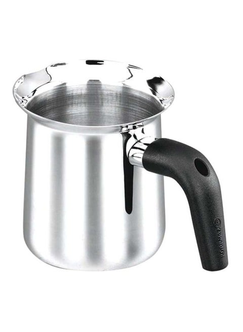 Orbit Milk Pot Silver/Black 1Liters