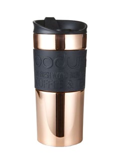 bodum Stainless Steel Vacuum Travel Mug Copper/Black 