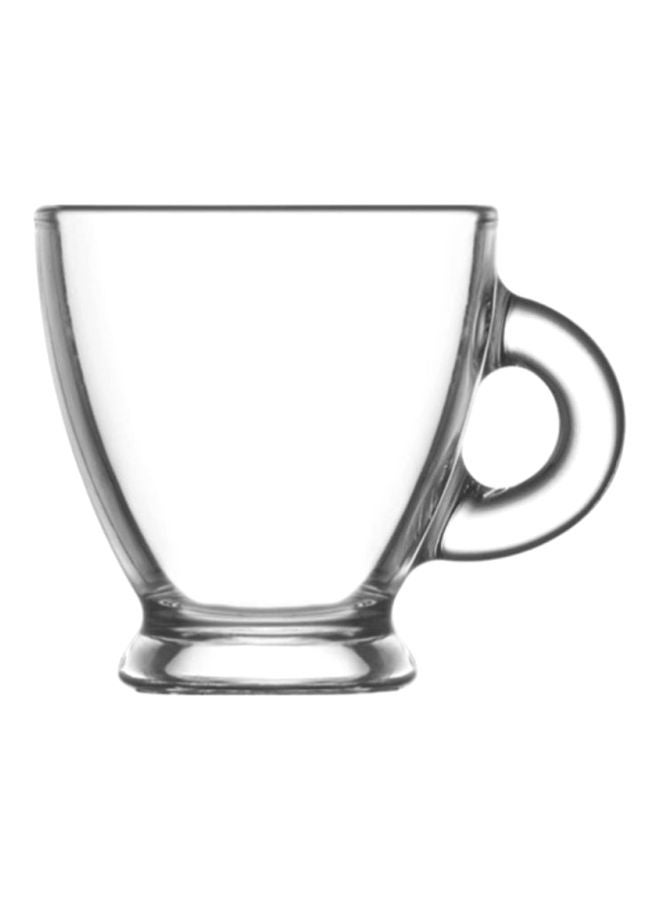 لاف طقم أكواب روما للقهوة، 6 قطع شفاف 80.8مم - Image 2