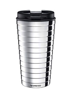 Nespresso Travel Mug Silver/Black 16x6.5x8.5centimeter  - Image 1