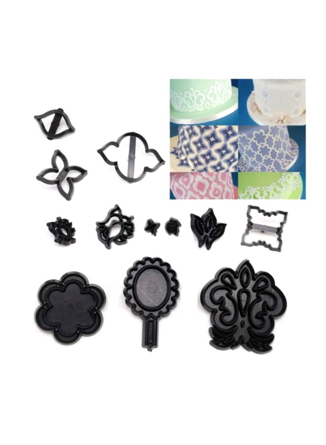 Sharpdo Cake Decoration Mould Black 40x20x2cm - Image 2