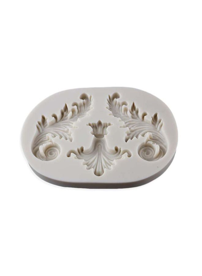 شاربدو قالب كيك الفوندان من السيليكون أبيض 10x69x1سم - Image 3