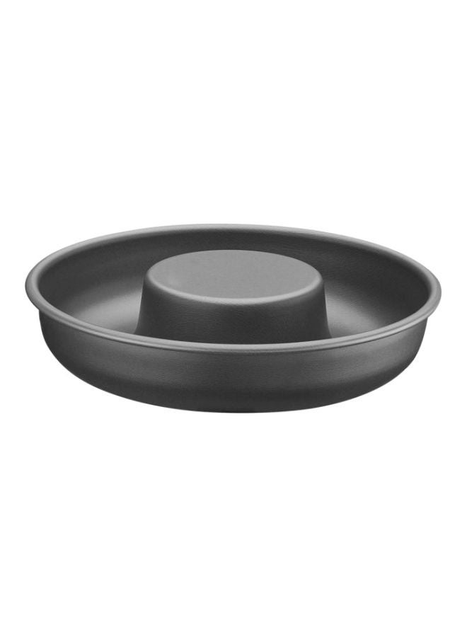 TRAMONTINA Brasil 24cm 1.4L Graphite Aluminum Cake Pan with Interior and Exterior Starflon Max PFOA Free Nonstick Coating Red 24x14cm  - Image 1