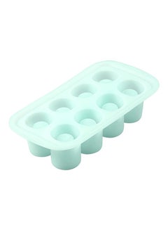 Wilton 8-Cavity Round Glass Mould Green 10.4x2.46cm  - Image 1