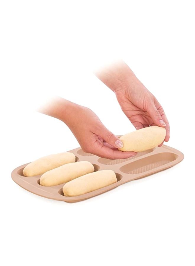tescoma Della Casa Baguette Pan Beige 36.9x21.6x1.8cm  - Image 2