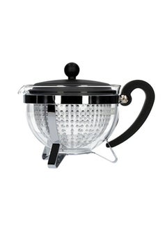 bodum Earl  Tea Pot Clear/Black  - Image 1