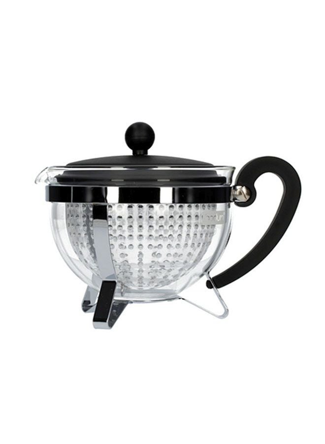 bodum Earl  Tea Pot Clear/Black - Image 1
