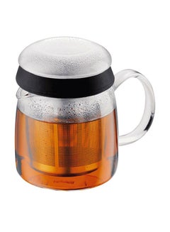 bodum The De Chine Ss Filter Tea Pot Clear 