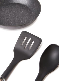BERGNER 7-Piece Orion Forged Aluminium Induction Bottom Non-Stick Cookware Set Black  - Image 4