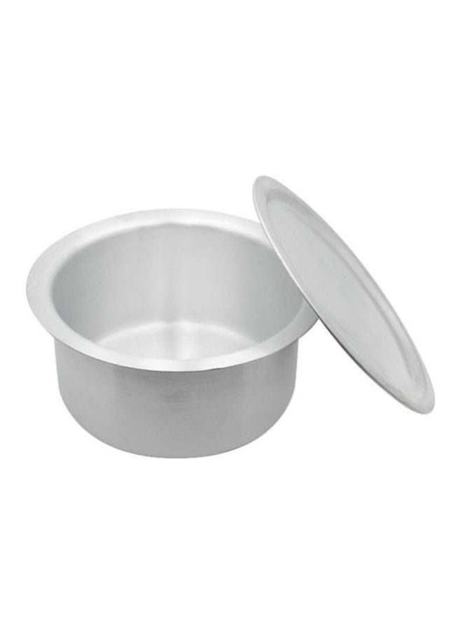 RAJ - 5-Piece Troupe Set Silver Cooking Pot (19x9.5, 20x10, 21x11, 22x12, 24x12.5)cm - Image 1