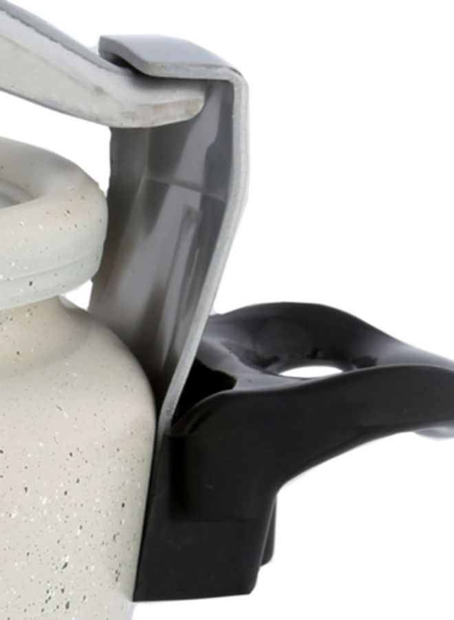 Alsaif Aluminium Granite Pressure Cooker Pearl White 7.0Liters - Image 3