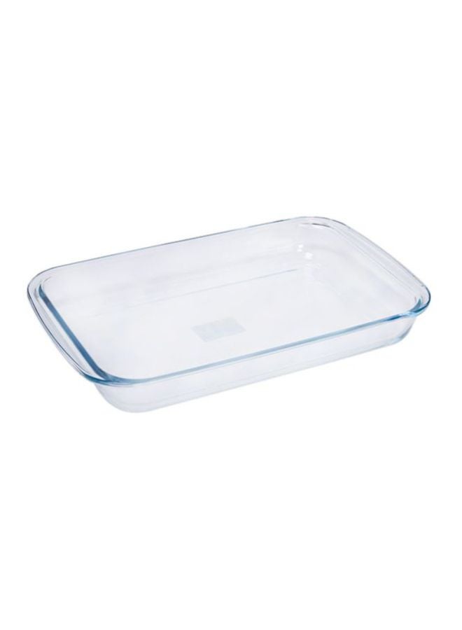ALBERTO Rectangular Oven Roaster Transparent 39.3x23.6x3cm  - Image 2