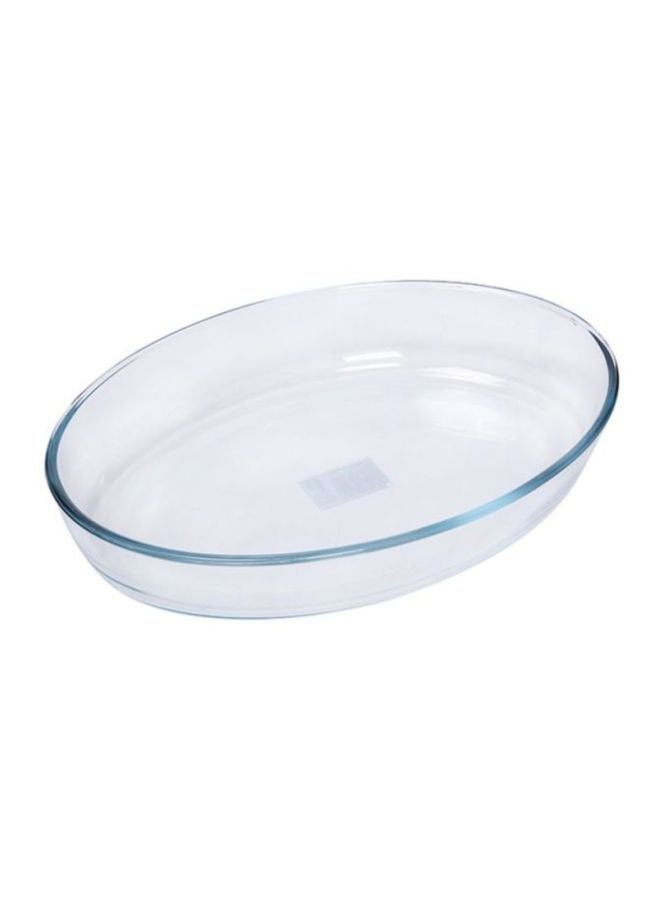 ALBERTO Oval Oven Roaster Transparent 35.4x24.6cm - Image 3