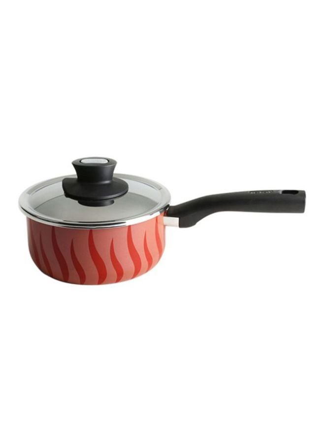 Tefal Tempo Saucepan With Lid Red 18cm 