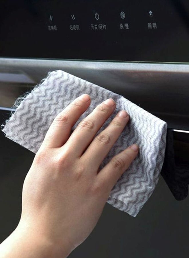 Beauenty Disposable Kitchen Cleaning Cloth White/Grey - Image 3