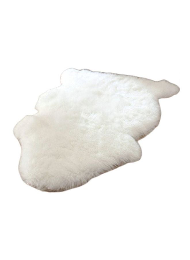 Sharpdo Super Soft Faux Sheepskin Home Rugs White 21x15x8cm - Image 1