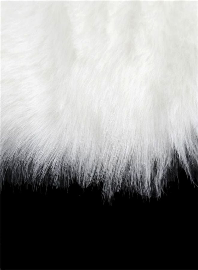 Sharpdo Super Soft Faux Sheepskin Home Rugs White 21x15x8cm - Image 4