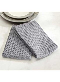 2-Piece Kitchen Towel Grey 40x48cm - v1615477317/N19558255A_2