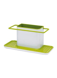 Caddy Sink Tidy Large White/Green 30x13x15cm