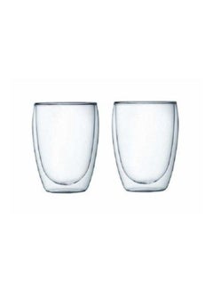 bodum 6-Piece Pavina Double Wall Glass Clear  - Image 2