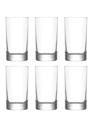 6-Piece Ada Soft Drink Glass Set Clear 150ml - v1615477831/N27225645A_1