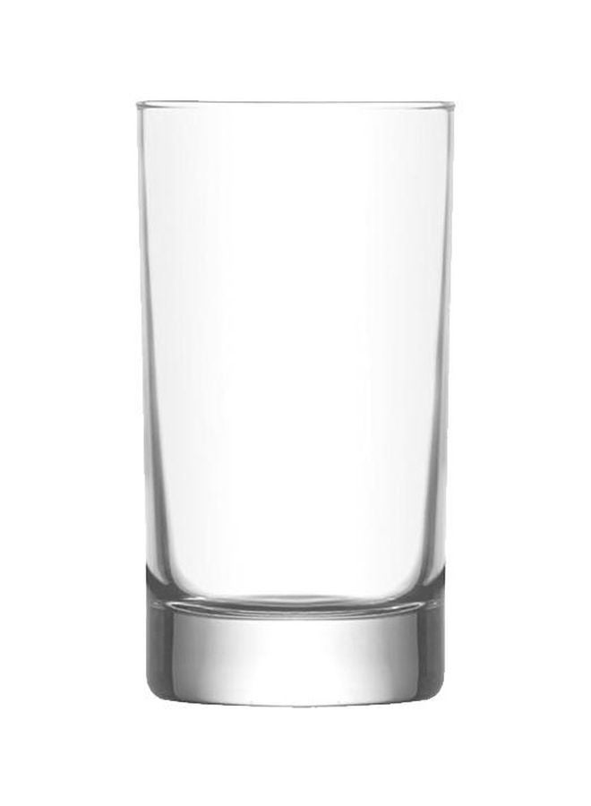 6-Piece Ada Soft Drink Glass Set Clear 150ml