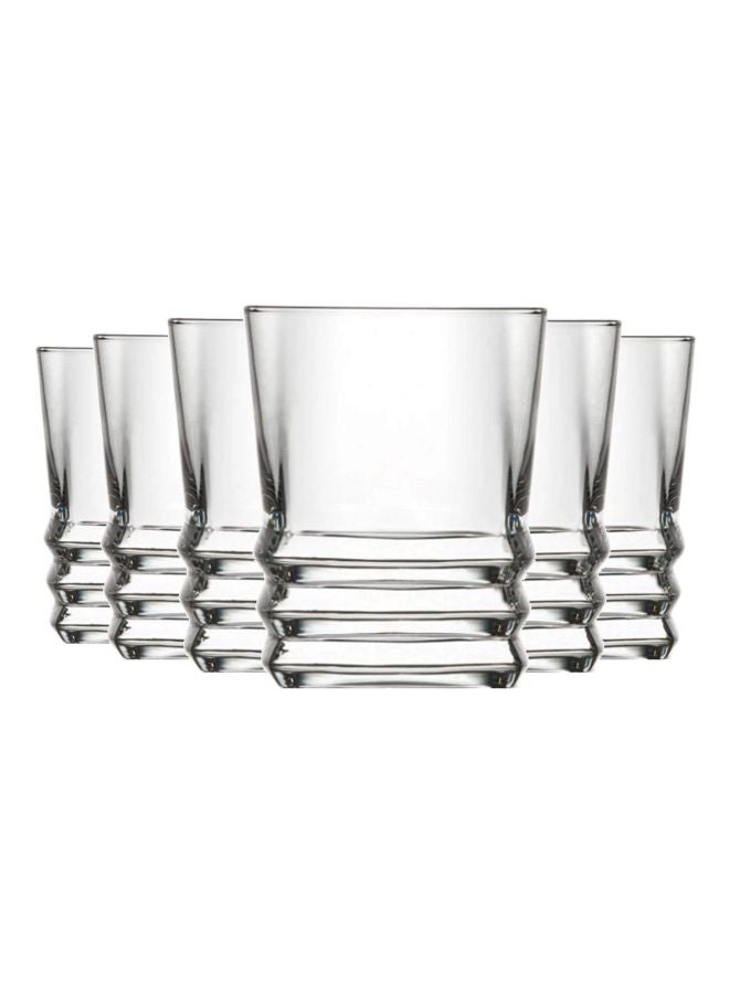 LAV 6-Piece Elegant Glass Set 80 ml Clear 80ml  - Image 1