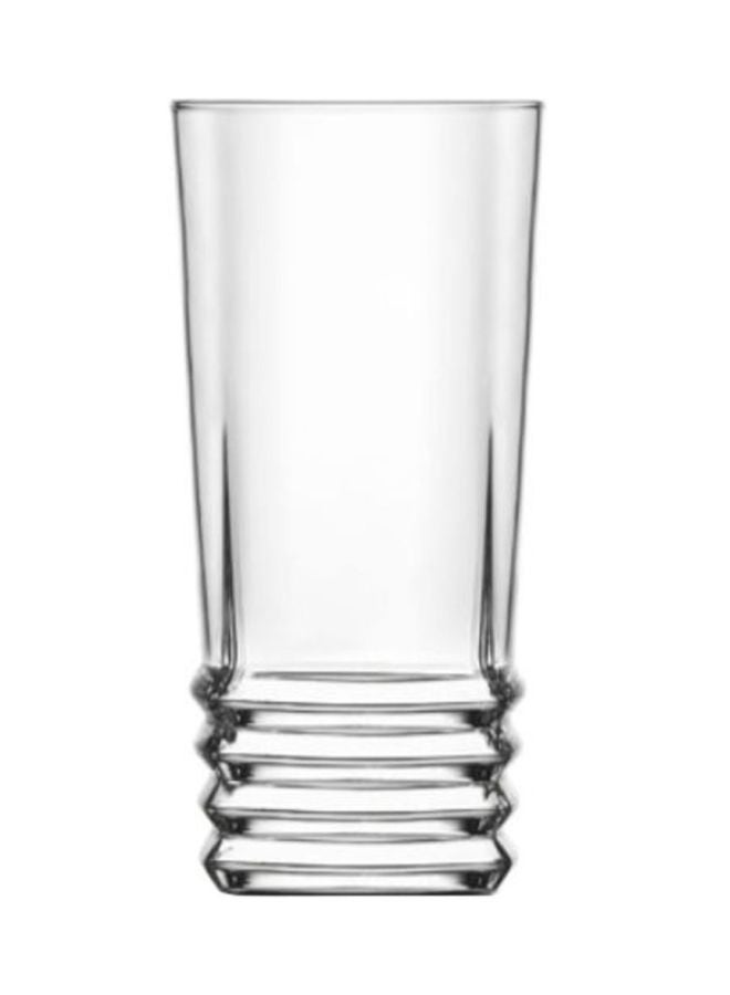 LAV 6-Piece Elegan Long Drink Glass Set Clear 140mm - Image 3