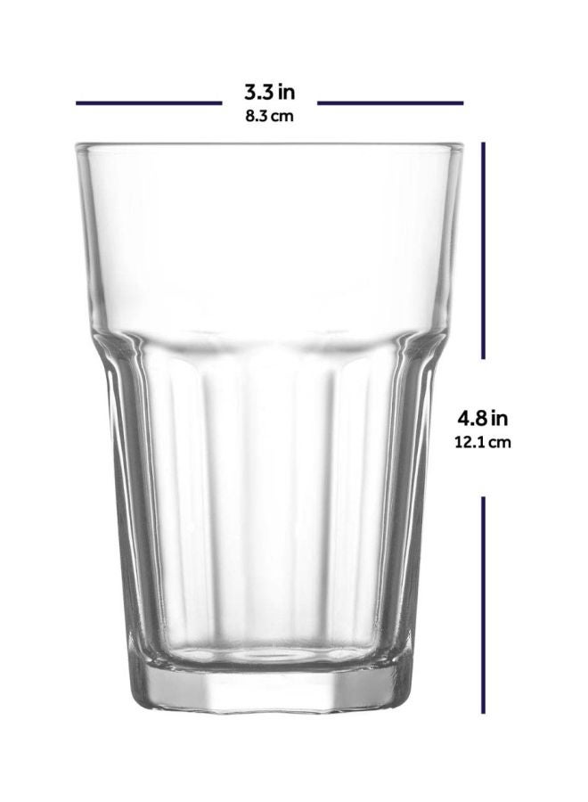 LAV - 6-Piece Aras Drink Glass Set Clear 6x365ml - Image 1