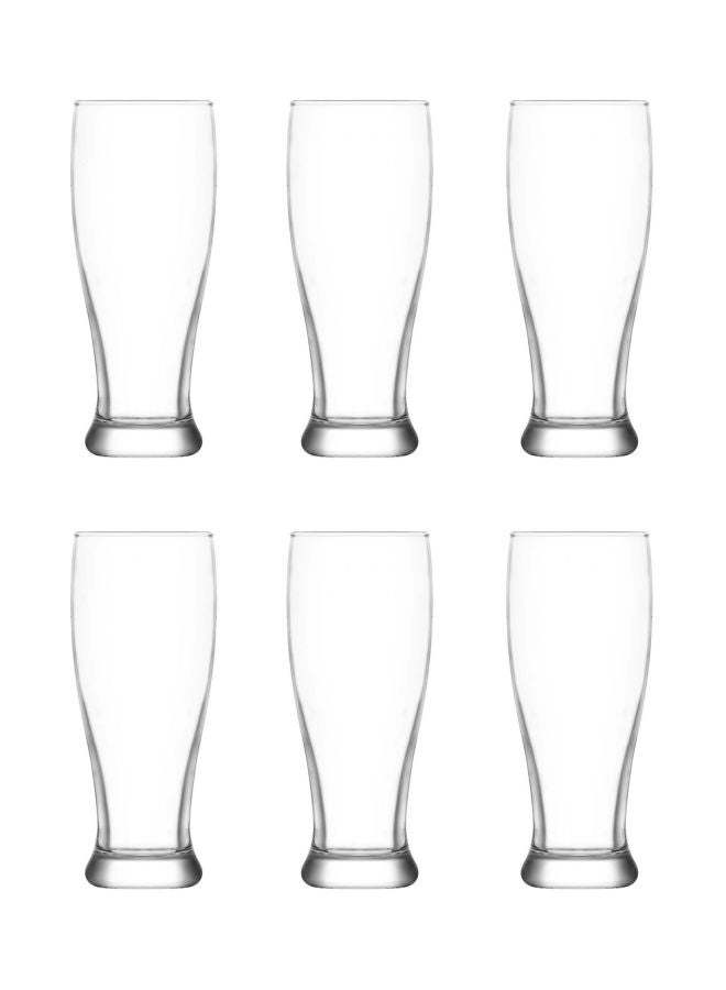 لاف طقم أكواب بروتو، 6 قطع شفاف 330ملليلتر - Image 1