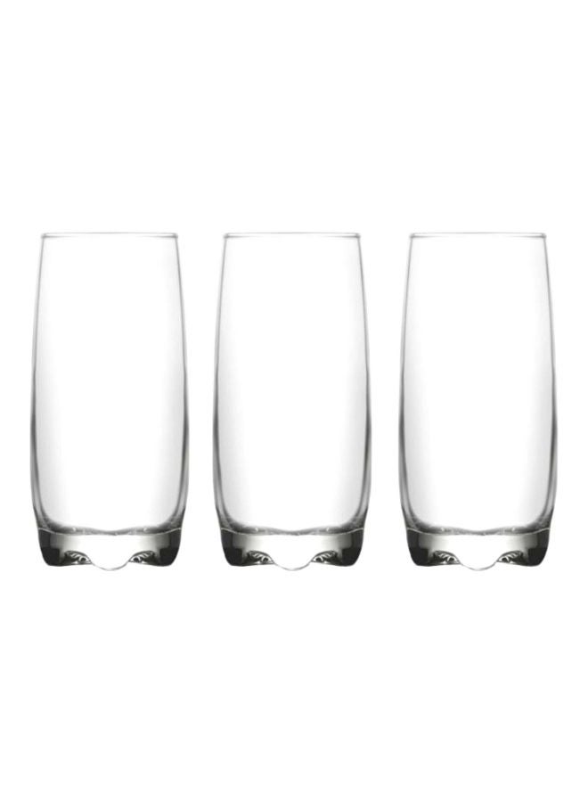 LAV 3-Piece Adora Tumbler Set Clear - Image 1