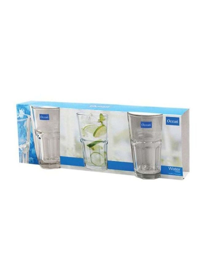Ocean 3-Piece Centra Hi Ball Glass Set Clear 3x300ml - Image 2
