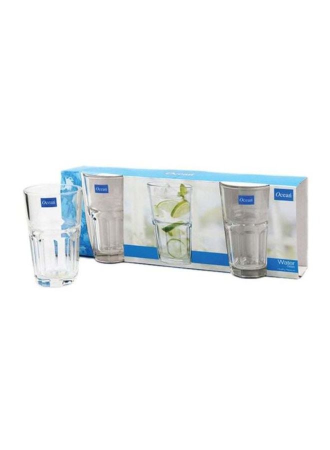 Ocean 3-Piece Centra Hi Ball Glass Set Clear 3x300ml - Image 3