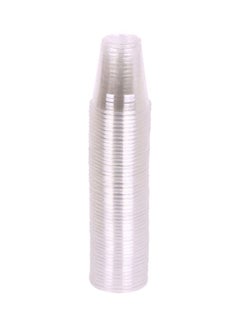 Hotpack 50-Piece Plastic Cup Set 6oz Clear  - Image 1