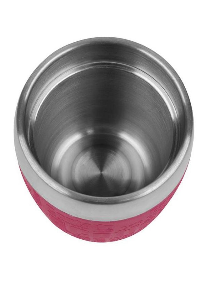 emsa Stainless Steel Travel Cup Red/Silver/Black  - Image 3