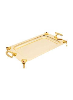 REGENT Steel Tray Gold 54x26x6cm  - Image 1