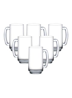 Ocean Pack Of 6 Playboy Beer Mug Clear 357x6ml  - Image 3