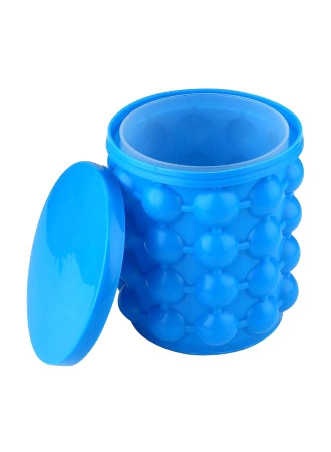 Beauenty - Portable Silicone Ice Cube Maker Blue 14x12cm - Image 1