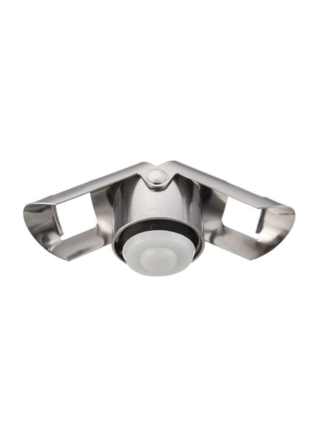 Sharpdo Champagne Bottle Stopper Bar Silver 5.5x3.5cm  - Image 4