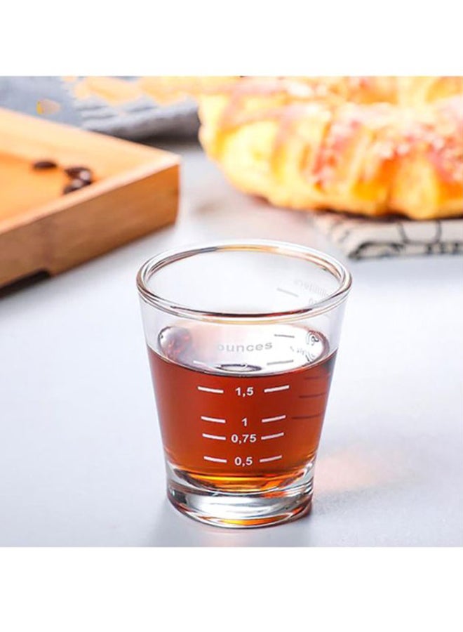 بيوينتي طقم فناجين القهوة المكوّن من قطعتين شفاف 6x6.8Ø³Ù†ØªÙŠÙ…ØªØ± - Image 3