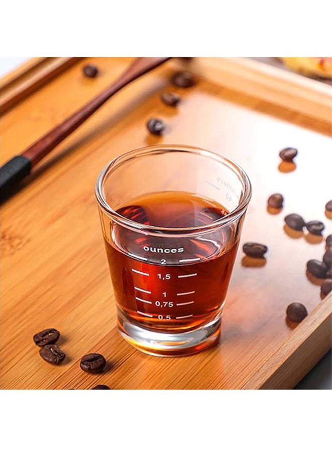 بيوينتي طقم فناجين القهوة المكوّن من قطعتين شفاف 6x6.8Ø³Ù†ØªÙŠÙ…ØªØ± - Image 4