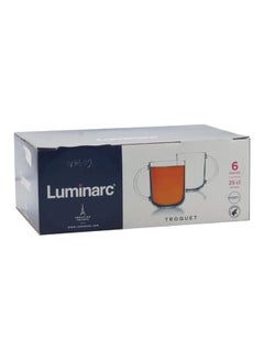Luminarc 6-Piece Temp Troquet Mug Set Clear  - Image 3